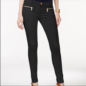 Michael Kors Cropped pants w/silver details